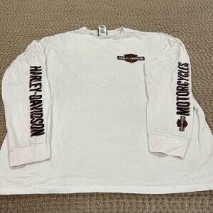 HARLEY-DAVIDSON ORLANDO MENS LONG SLEEVE SHIRT SIZE XXL 
PET/SMOKE FREE HOME